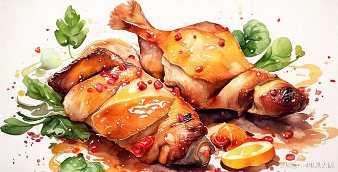 烤出美味，吃出健康：孜然烤鸡腿，健康与美味的完美结合
